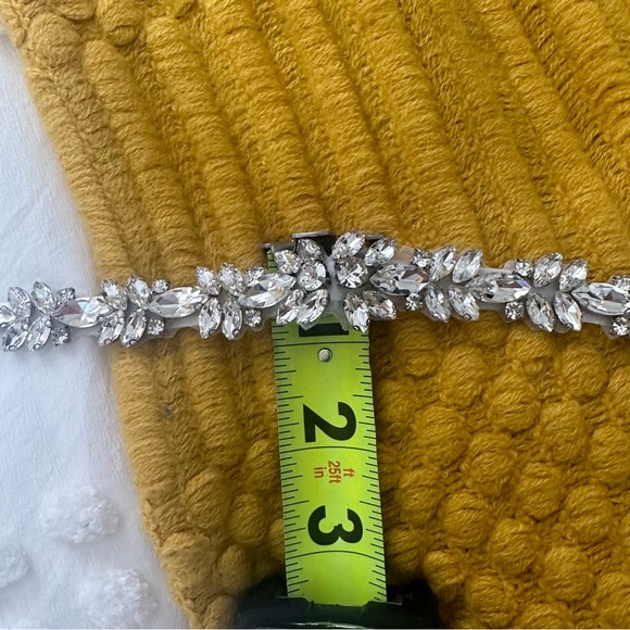 🚨SOLD🚨The Luna - Rhinestone Luxury Bridal Belt/Sash - Picture 8 of 9